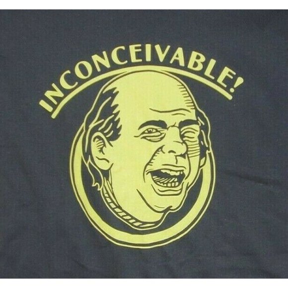 Inconceivable Graphic Women Black Yellow Small Delta Pro Weight T Shirt - Picture 2 of 9